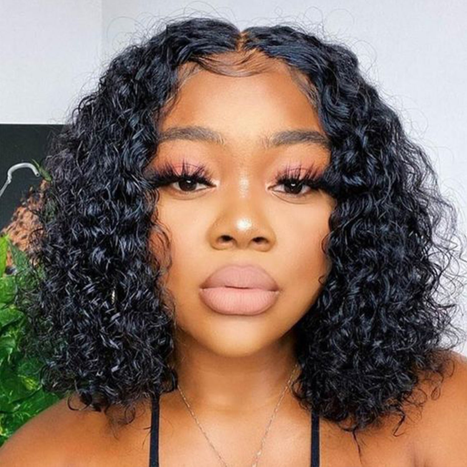 T part lace wig makes a versatile hair fashion without any tension and worries about your natural hair, Classical bob hairstyle with natural color, Trending tiktok viral wig, Easy to Wear and Go, Unprocessed Virgin Human hair, You can dye or bleach and perm, 150 Density hair with Pre-Plucked Hairline, Real & natural looking human hair lace wig, Perfect hairstyle for all season