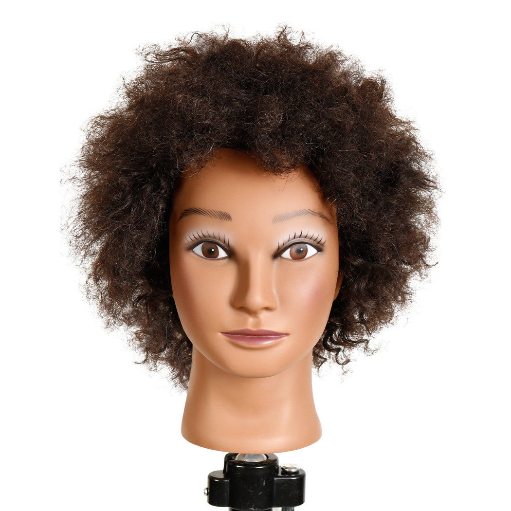 Studio Limited 8" Afro Human Hair Training Mannequin Head Female