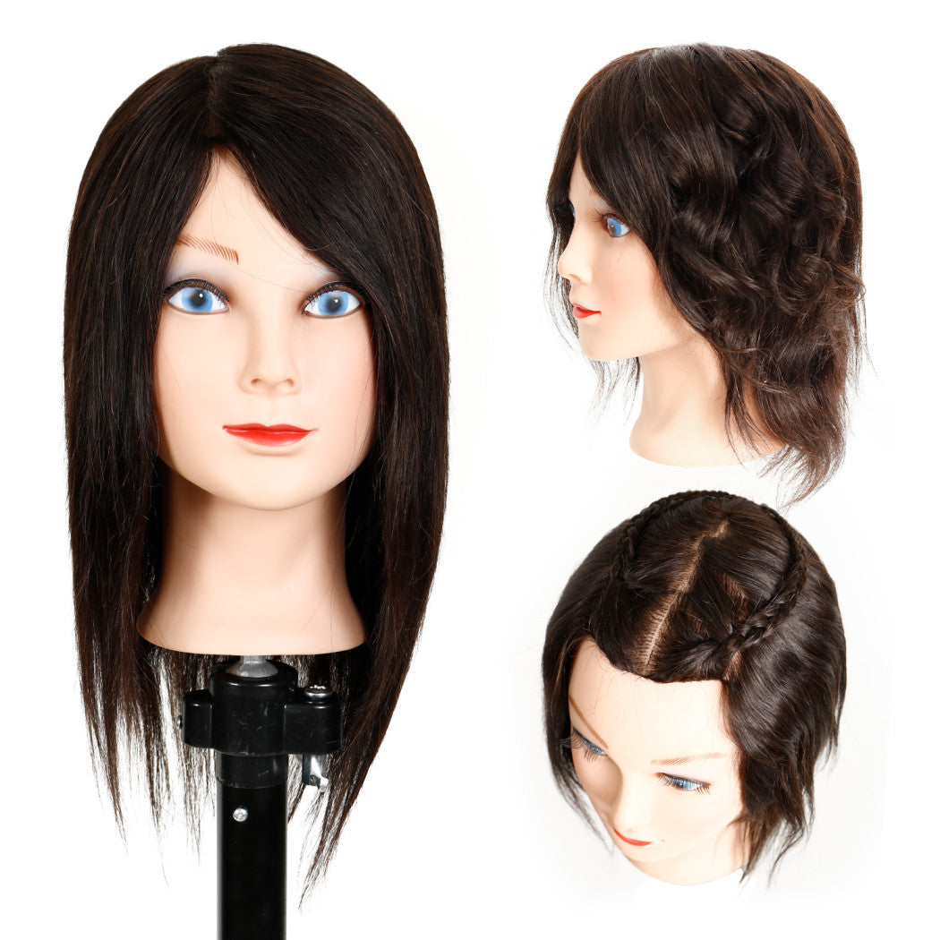 Studio Limited 12" Straight Human Hair Training Mannequin Head Female