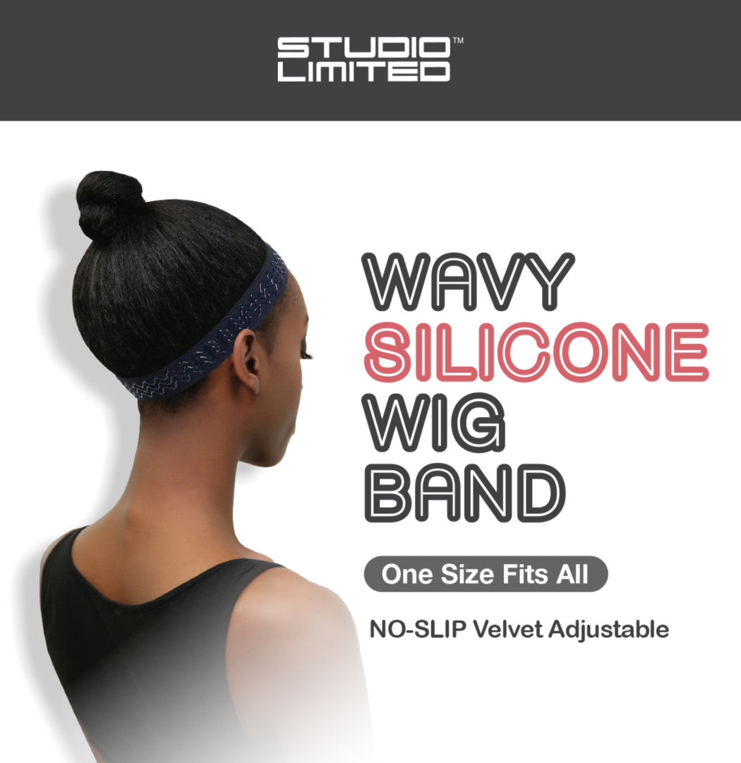 Studio Limited Wavy Silicone Wig Band