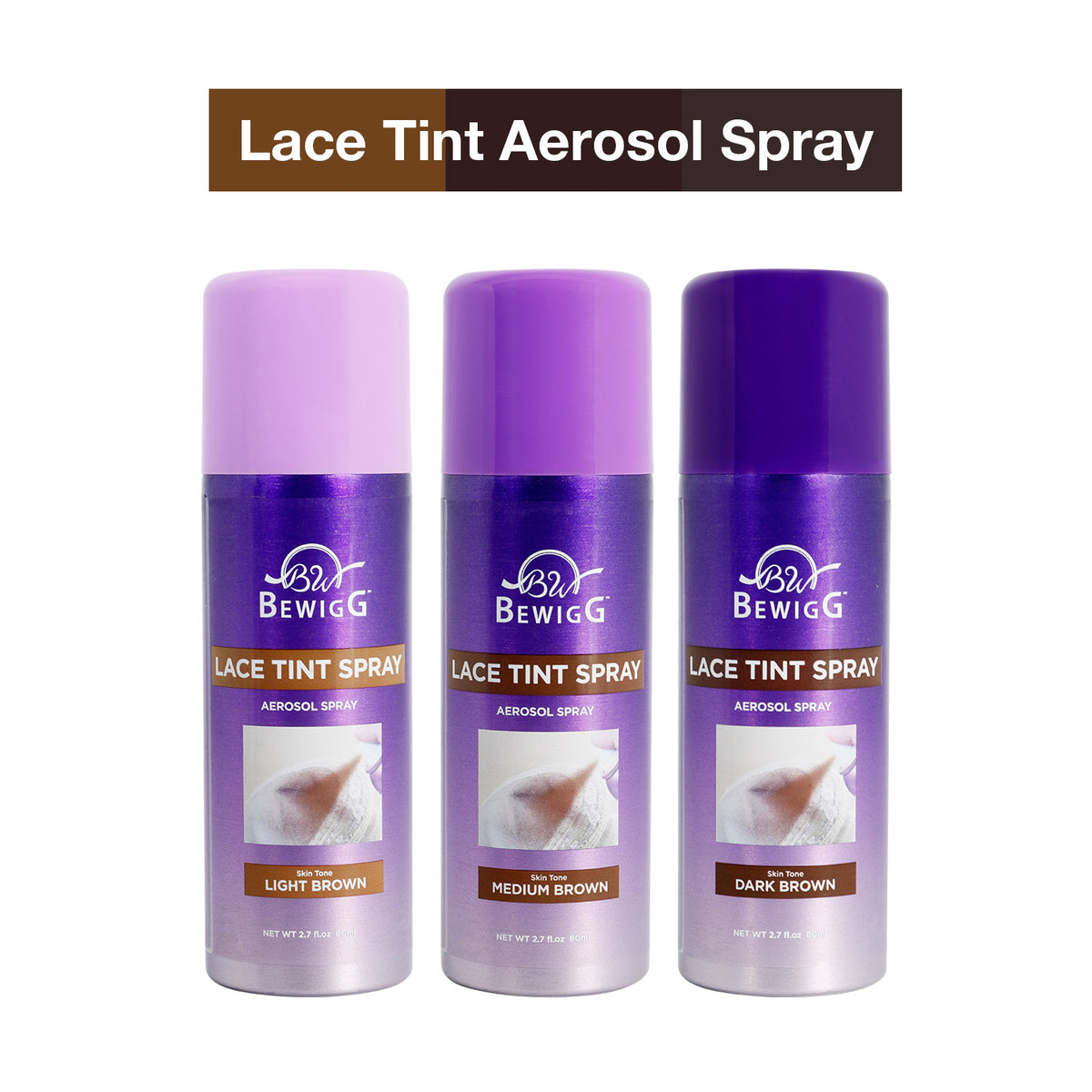 Bewigg Lace Tint Aerosol Spray 2.7oz
