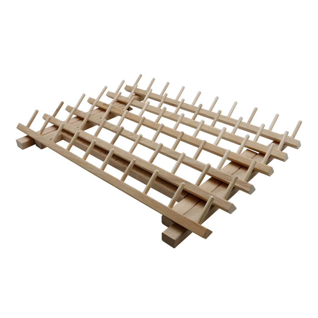 Studio Limited Wooden Braiding Hair Rack 60 Spool