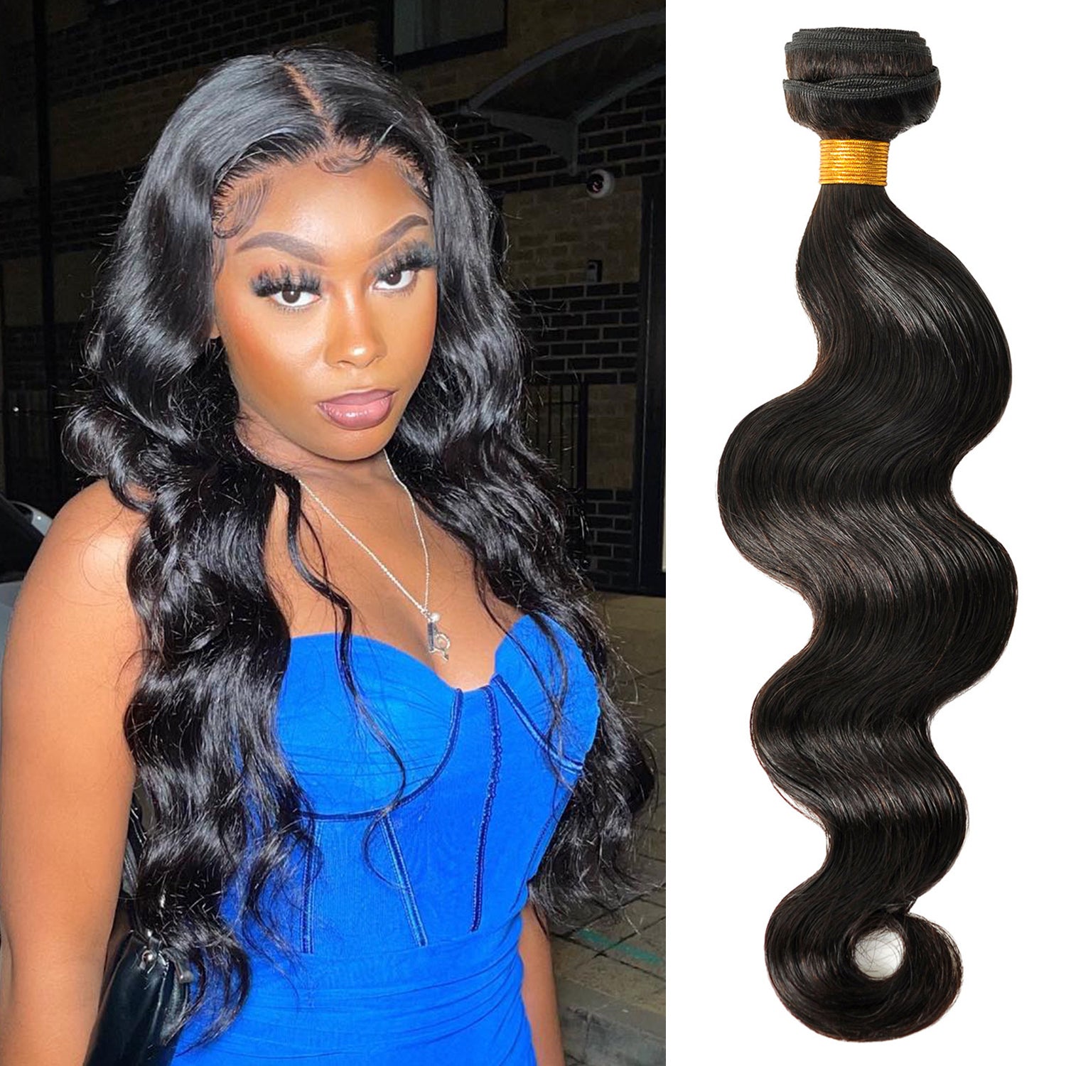 Starlet 100% Virgin Human Hair Unprocessed Brazilian Bundle Hair Weave Body Wave