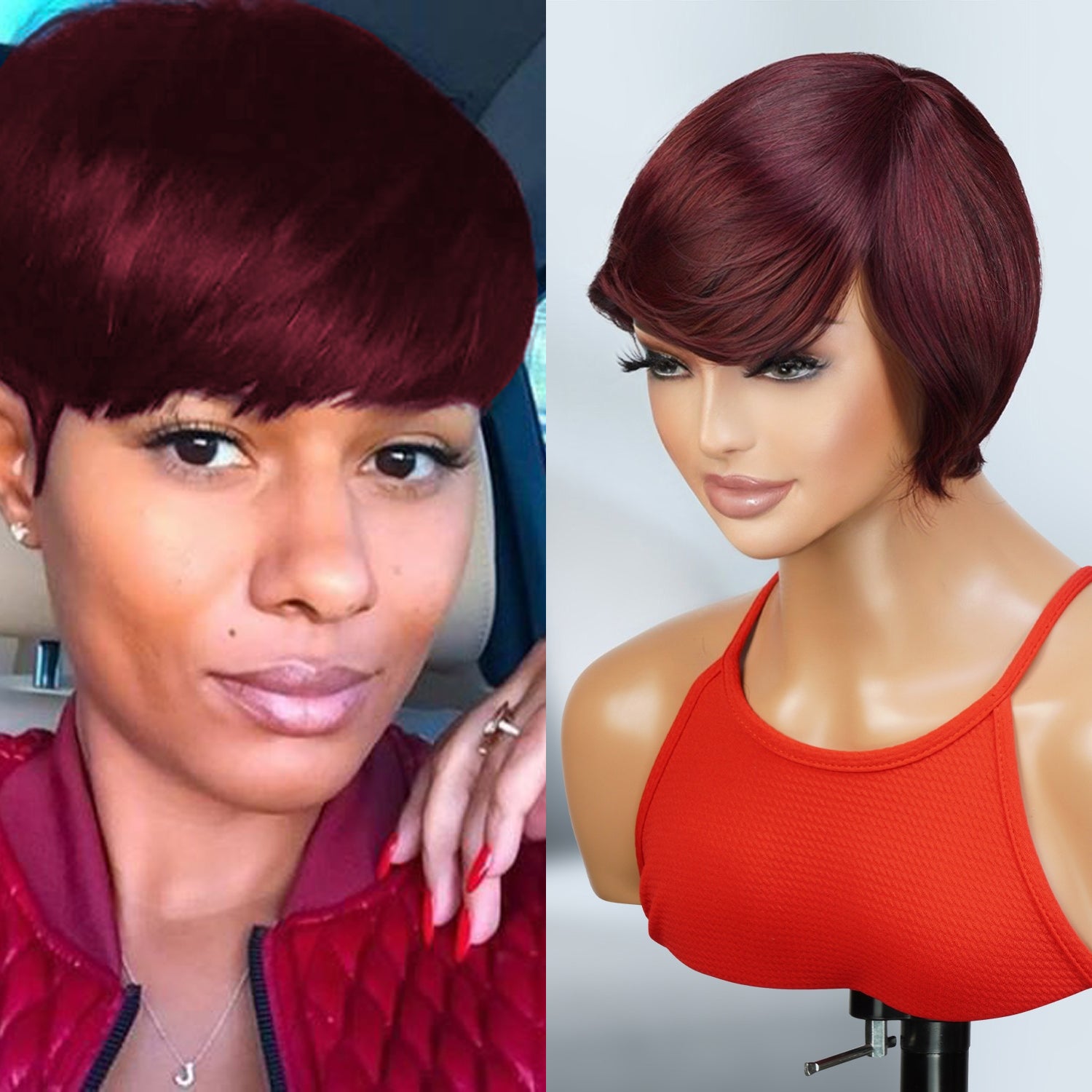 Instant Fab 100% Human Hair Wig Crystal