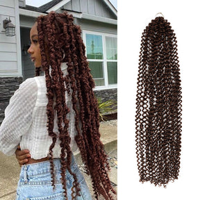Authentic Synthetic Hair Crochet Braids 6X Value Pack Water Wave 32"