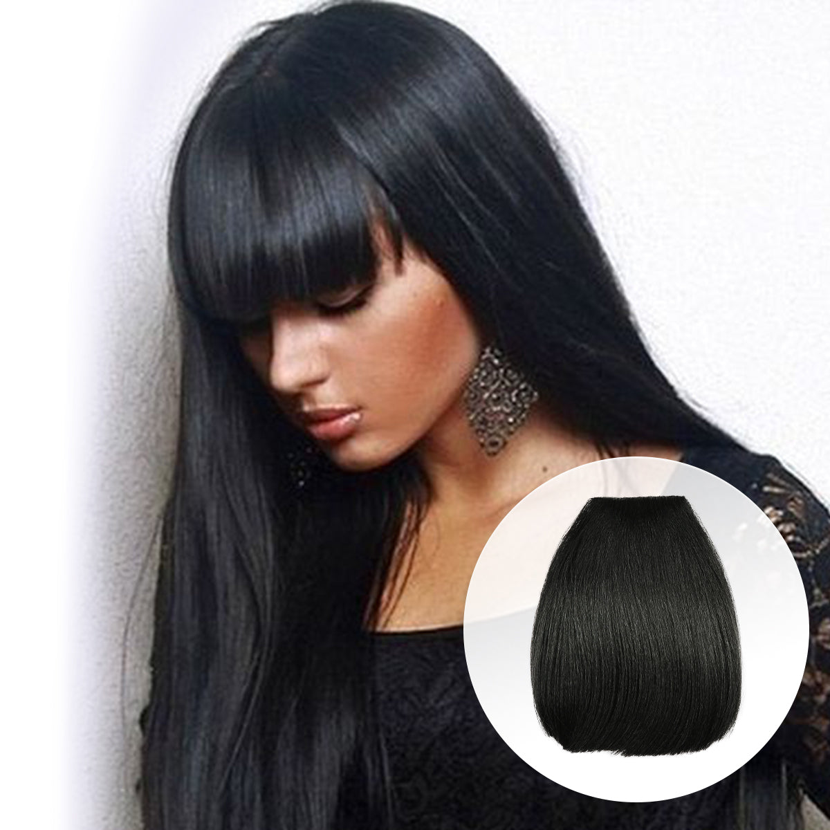 Instant Glitz Synthetic Hair Bang Sweet Bangs China Bang