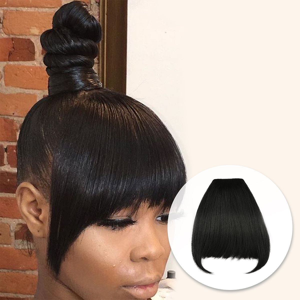 Instant Glitz Synthetic Hair Bang Sweet Bangs Fringe Bang