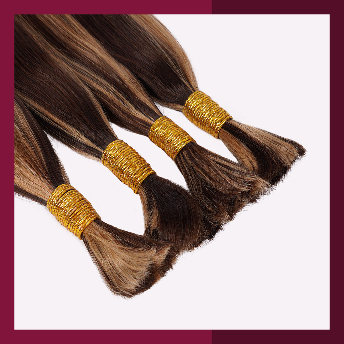 straight, Micro Braid, Human Hair Bulk