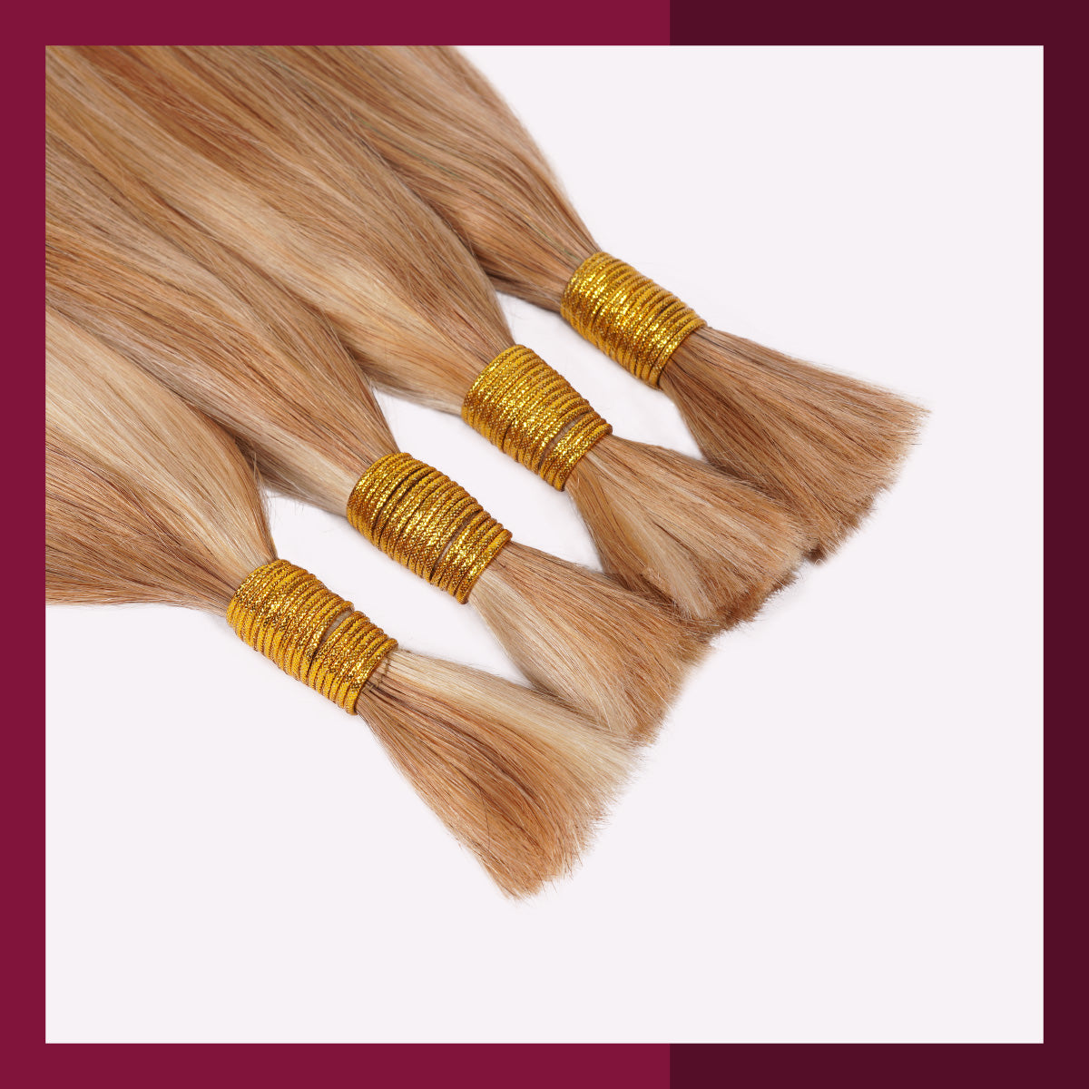 Straight, Micro braid, Human Hair Bulk 