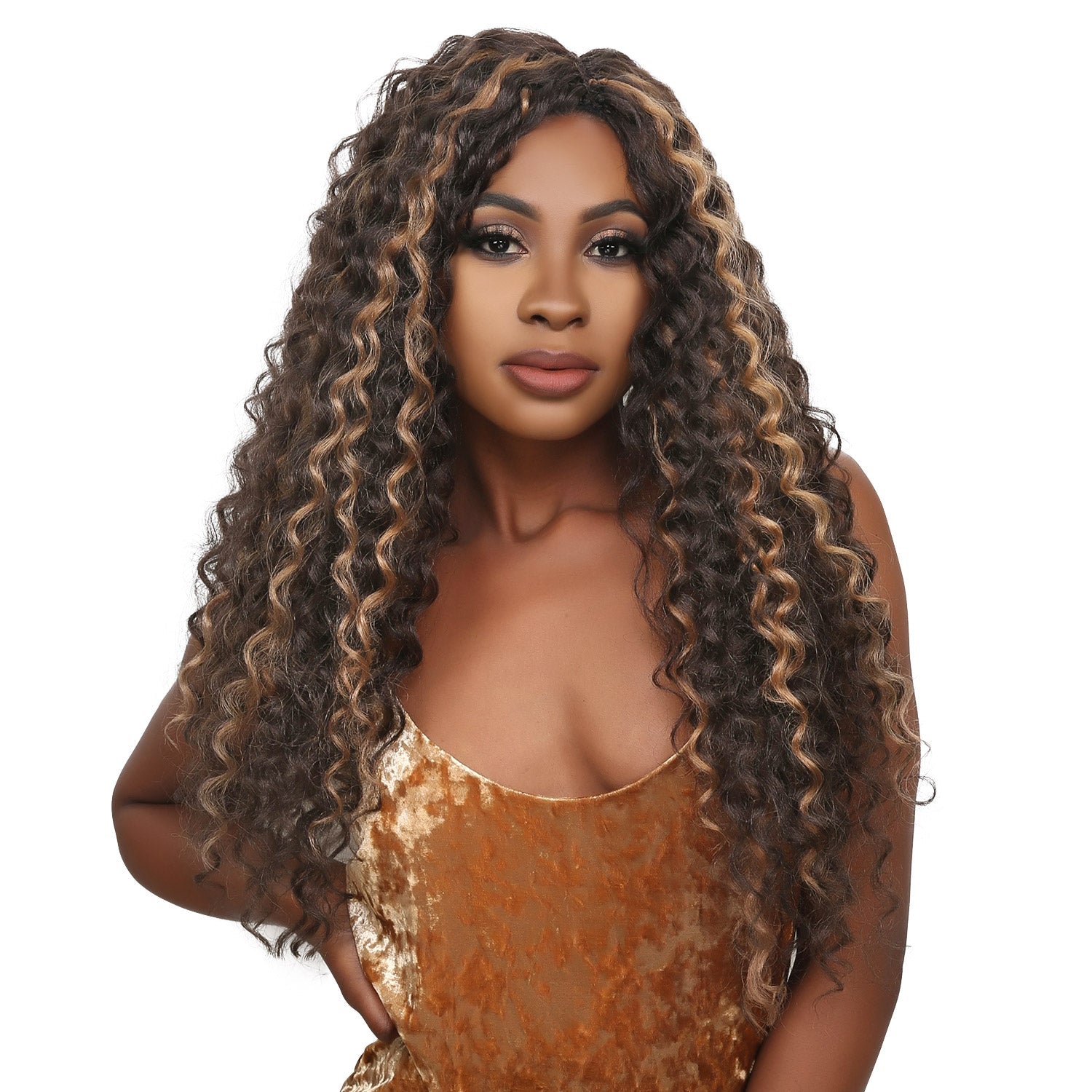 Authentic Synthetic Hair Crochet Braids Deep Twist 20"