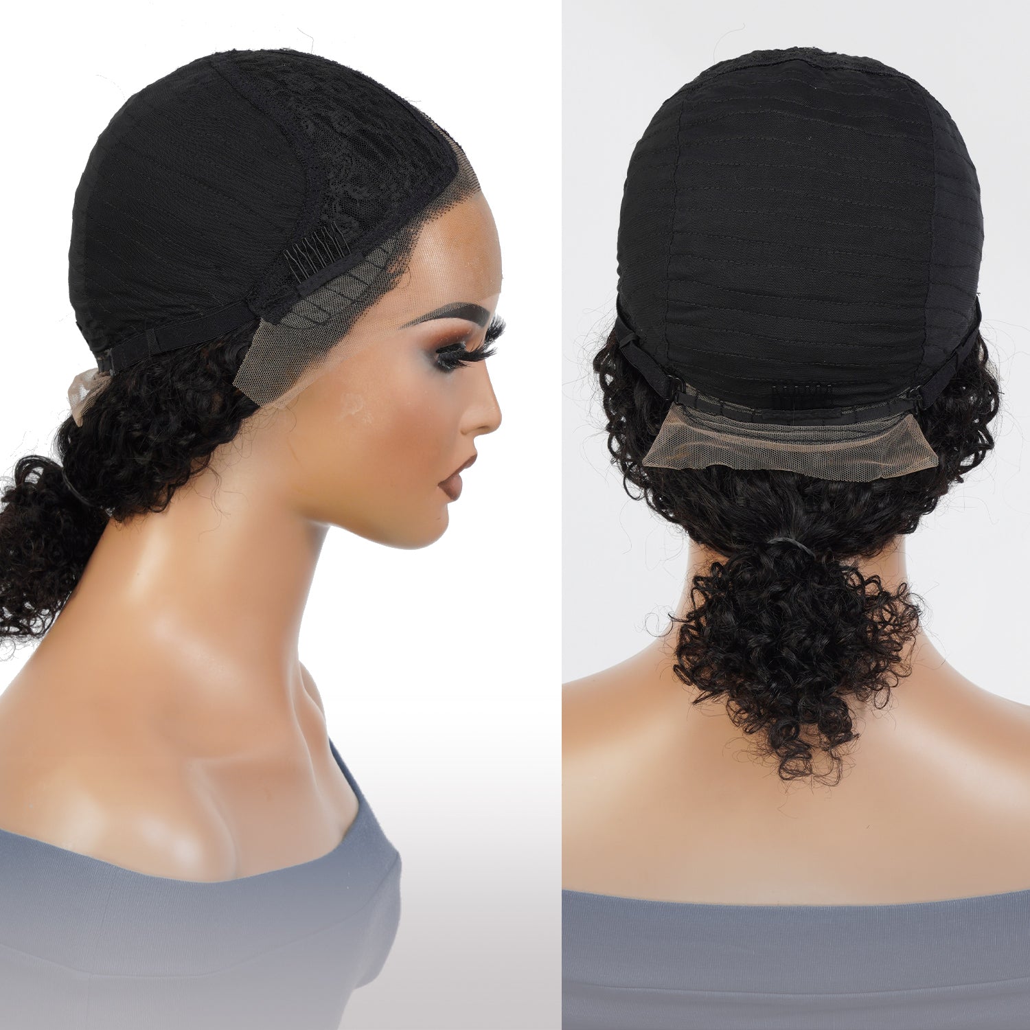 T part lace wig makes a versatile hair fashion without any tension and worries about your natural hair, Classical bob hairstyle with natural color, Trending tiktok viral wig, Easy to Wear and Go, Unprocessed Virgin Human hair, You can dye or bleach and perm, 150 Density hair with Pre-Plucked Hairline, Real & natural looking human hair lace wig, Perfect hairstyle for all season