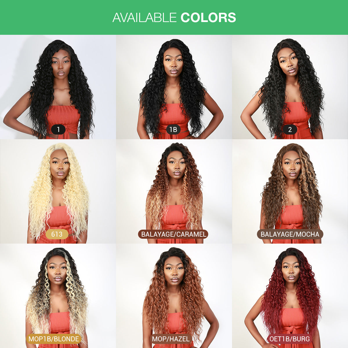 Multi-Parting, 13X6, Human Hair Blend, Frontal Wig, Invisible Lace, Deep Twist, Loose Wave, Pre-Plucked, Curly Wig, 