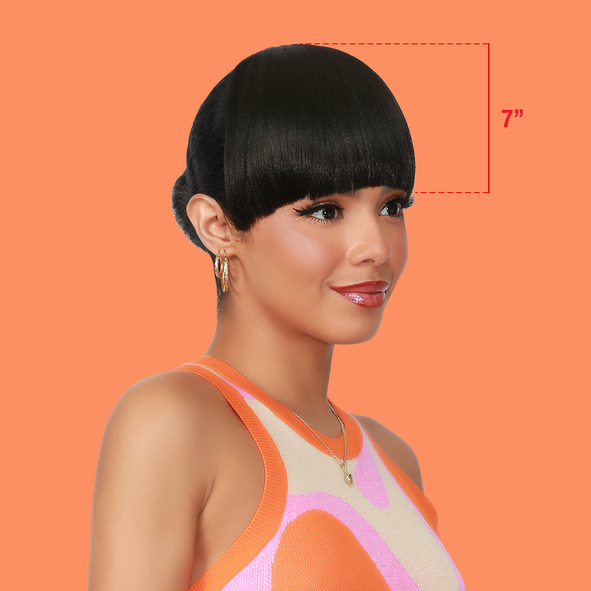 China Bang, Thick Bang, Doll Bang, Hair Piece
