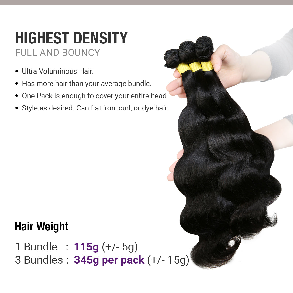 Upscale 100% Virgin Human Hair Unprocessed Bundle Hair Weave Body Wave