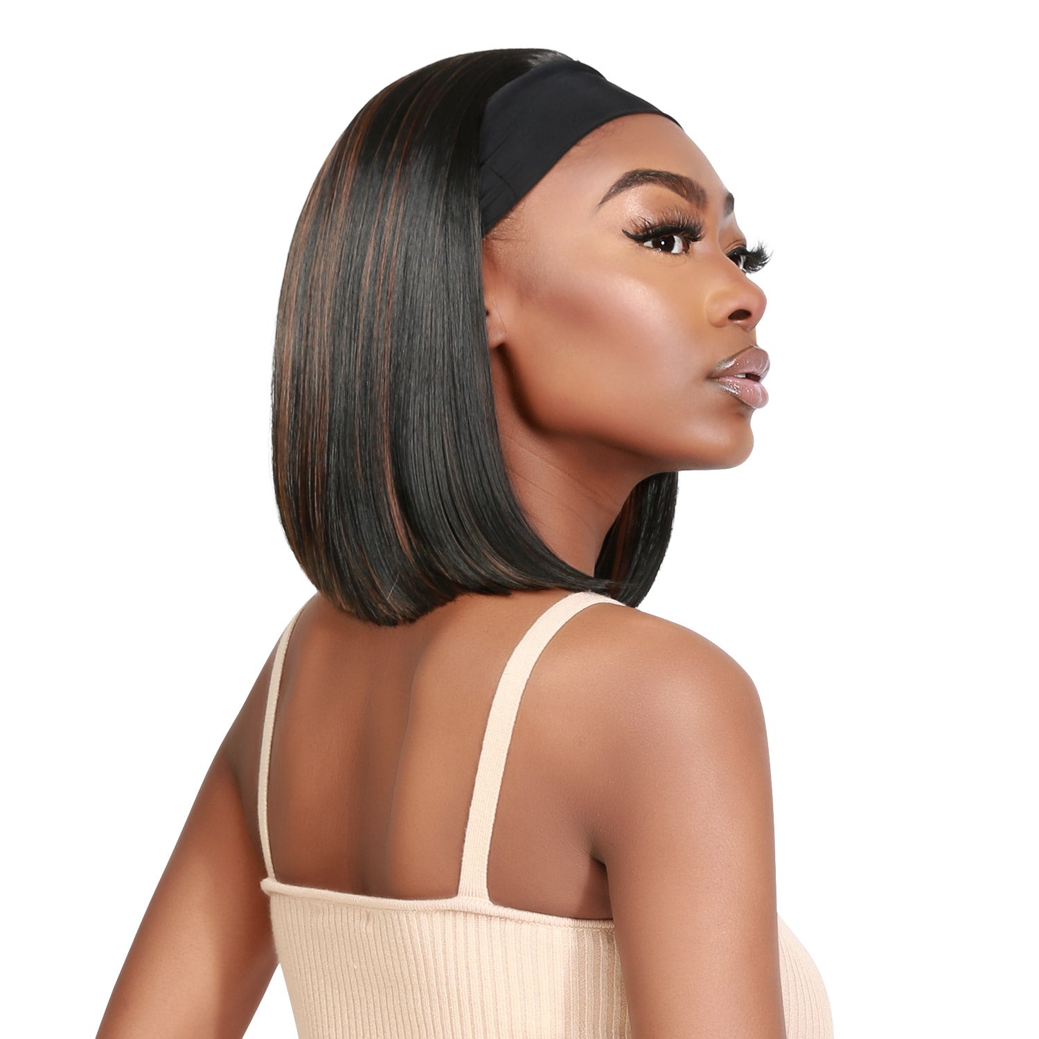 Studio Cut by Pros Glueless None Lace Headband Wig HBW001