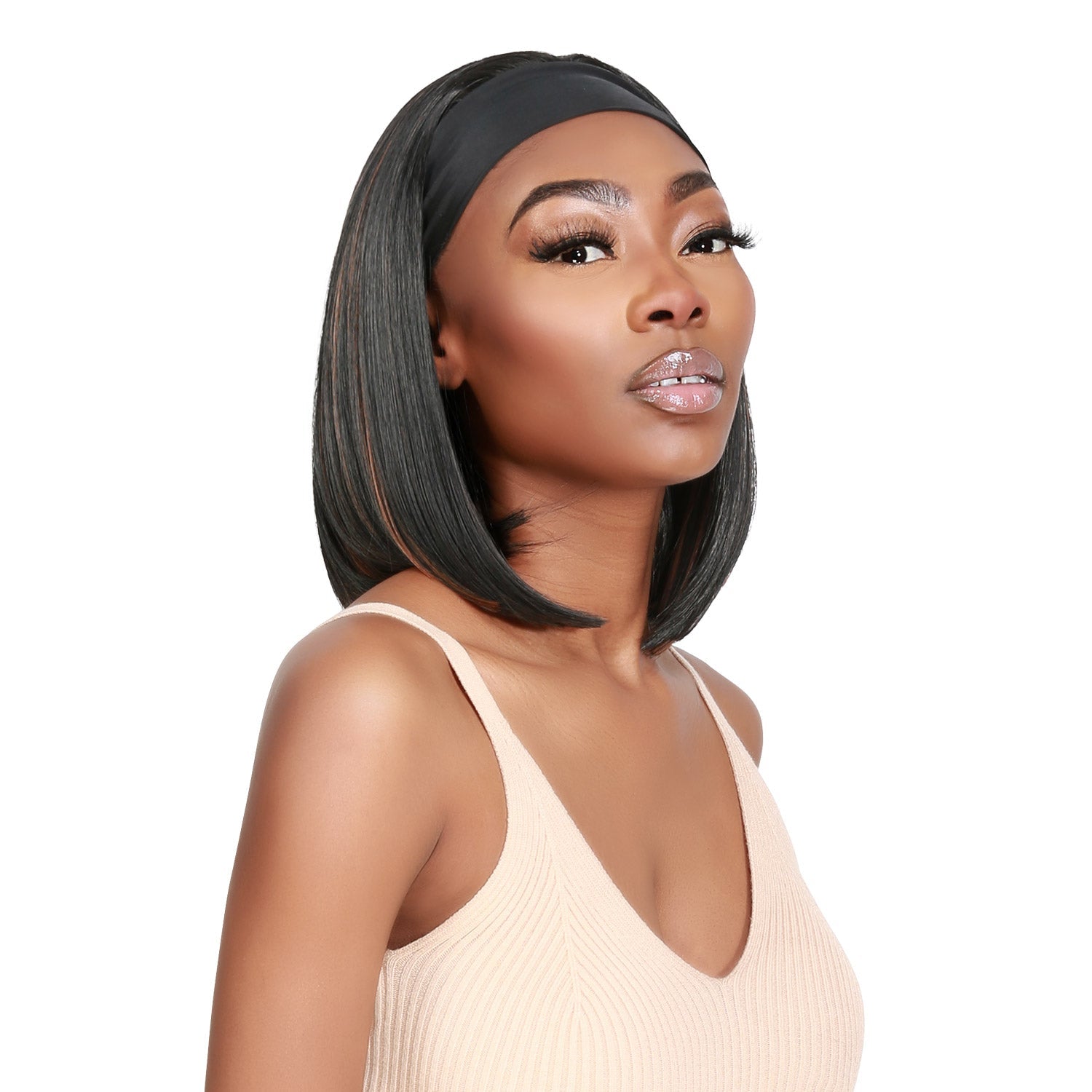 Studio Cut by Pros Glueless None Lace Headband Wig HBW001