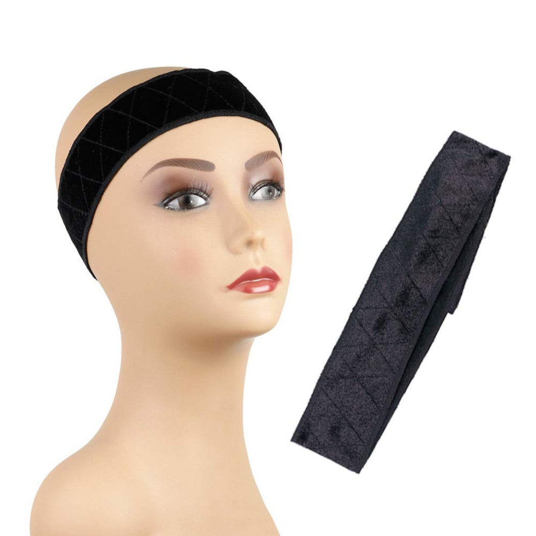 Studio Limited Non-Slip Comfort Adjustable Velvet Wig Band