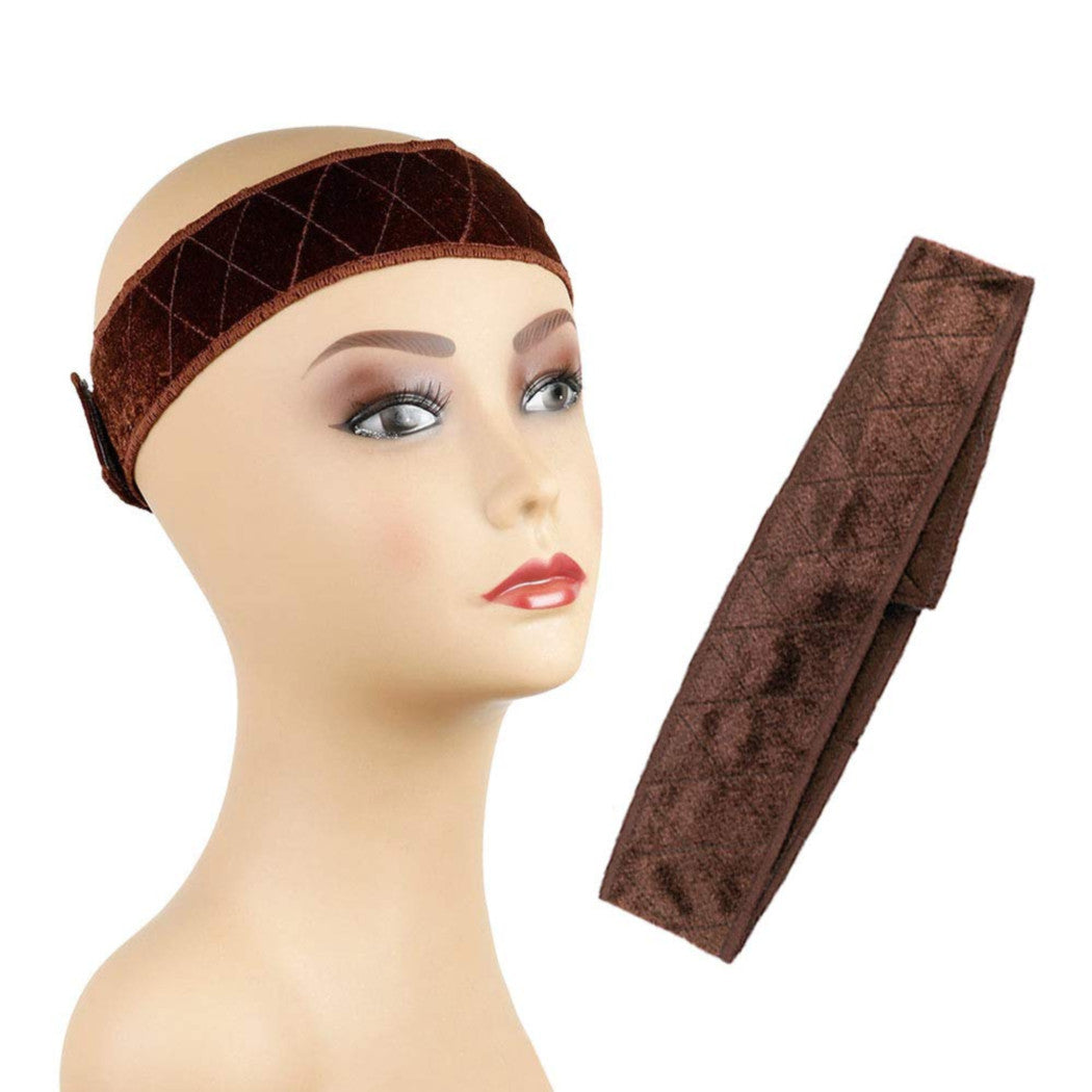 Studio Limited Non-Slip Comfort Adjustable Velvet Wig Band