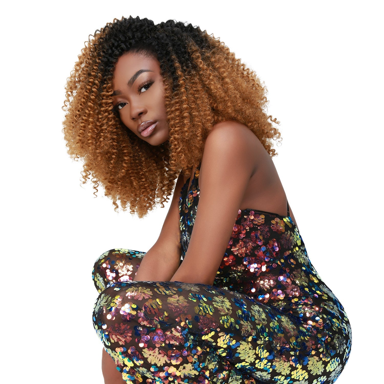 Authentic Synthetic Hair Crochet Braids Water Wave 12"