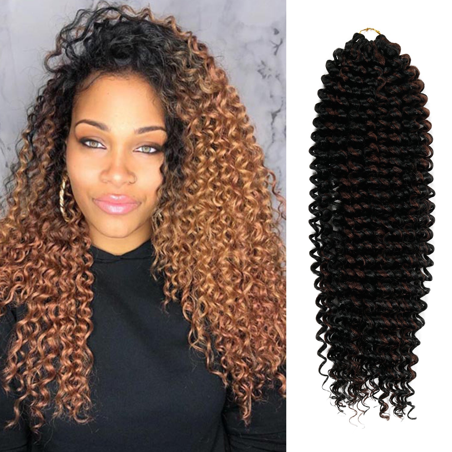 Authentic Synthetic Hair Crochet Braids Brazilian Twist 20"