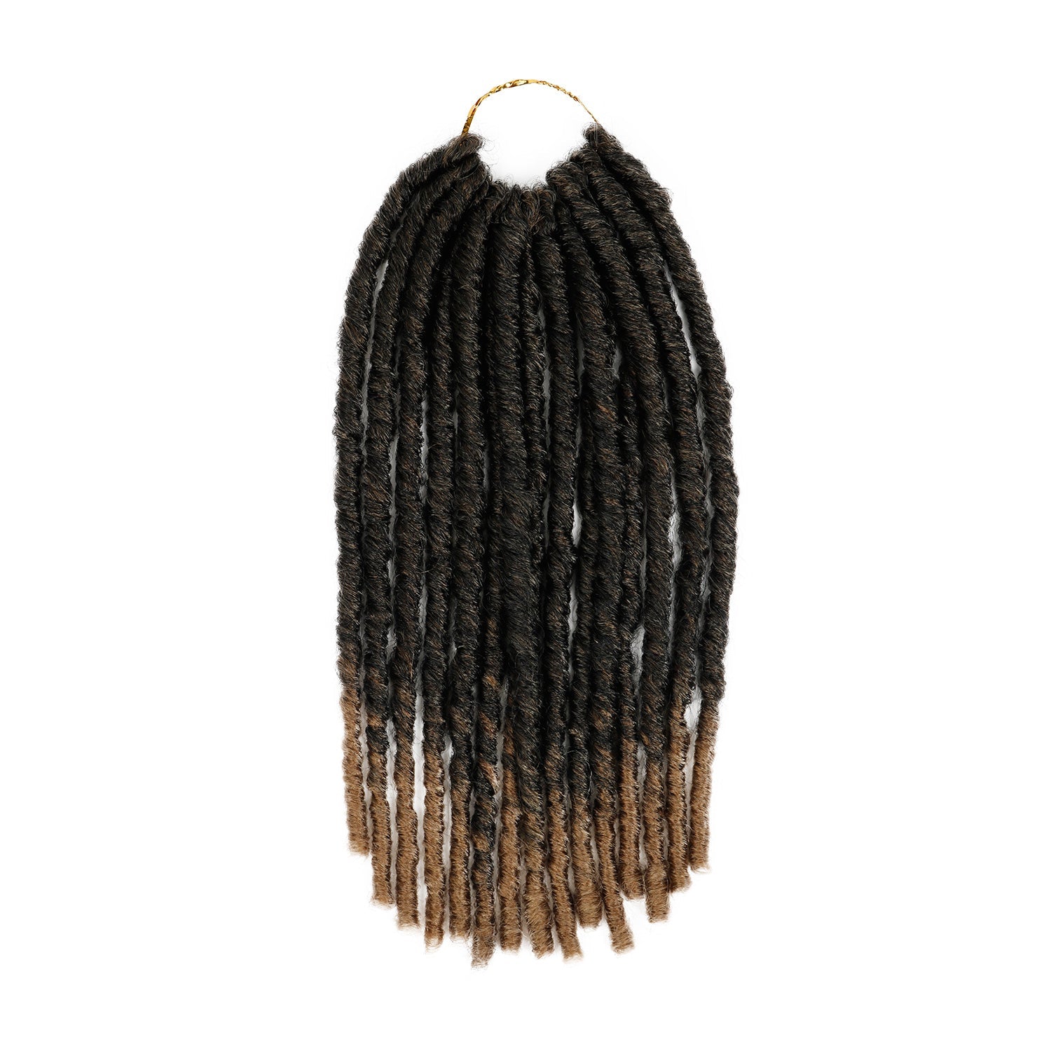 Authentic Synthetic Hair Pre-Looped U Loc Dreadloc Straight 12"