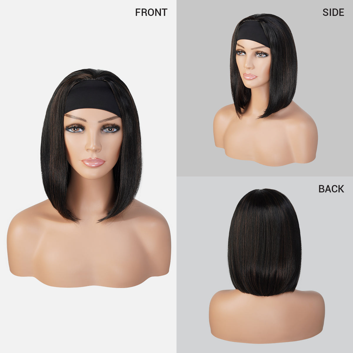Studio Cut by Pros Glueless None Lace Headband Wig HBW001