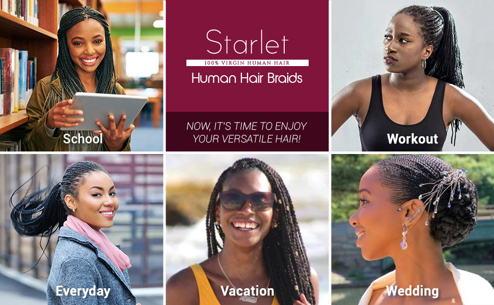 Why Choose Human Hair Braids?