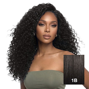 The Stylist Game Changer Human Hair Blend Feather Crochet Water Wave 22" (100 Strands/ 50 Strings)