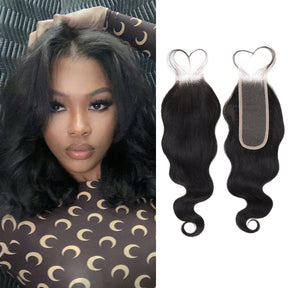Starlet 100% Virgin Unprocessed Human Hair 2X6 Closure Body Wave (10"-18")