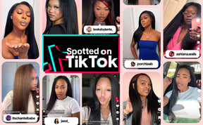 The Stylist Human Hair Blend Perfect Blend Kinky Straight Textured Drawstring Half Wig Brielle