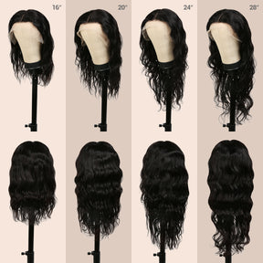 UpScale 100% Unprocessed Brazilian Virgin Remy Human Hair 13x4 HD Lace Frontal Wig Body Wave