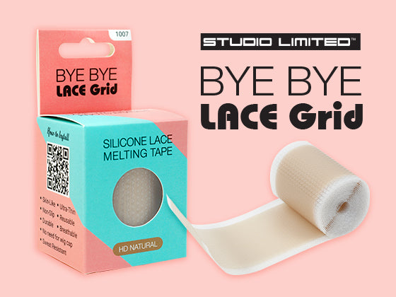 silicone lace tape can be used to hide grids and knots on lace wigs, lace grid tape, silicone lace melting tape, knots eraser, bye bye lace grid, skin like texture 