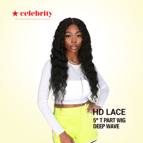 T part wig has a full front hairline area. So, this leads to a similar natural result that you would get with a more expensive lace frontal wig. 150% Density Transparent Lace Wig made with Virgin Human hair,  Pre-plucked to perfection, Best summer vacation wigs, Natural color wig, Pre-Plucked with Baby Hair, Low maintenance hairstyle. Fits All Face Shapes.
