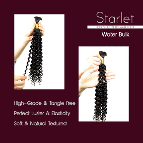 Starlet 100% Virgin Unprocessed Human Braiding Hair Water Bulk