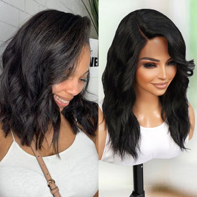 100% Indian Remi Human Hair Wet & Wavy T-Part Lace Wig Kai