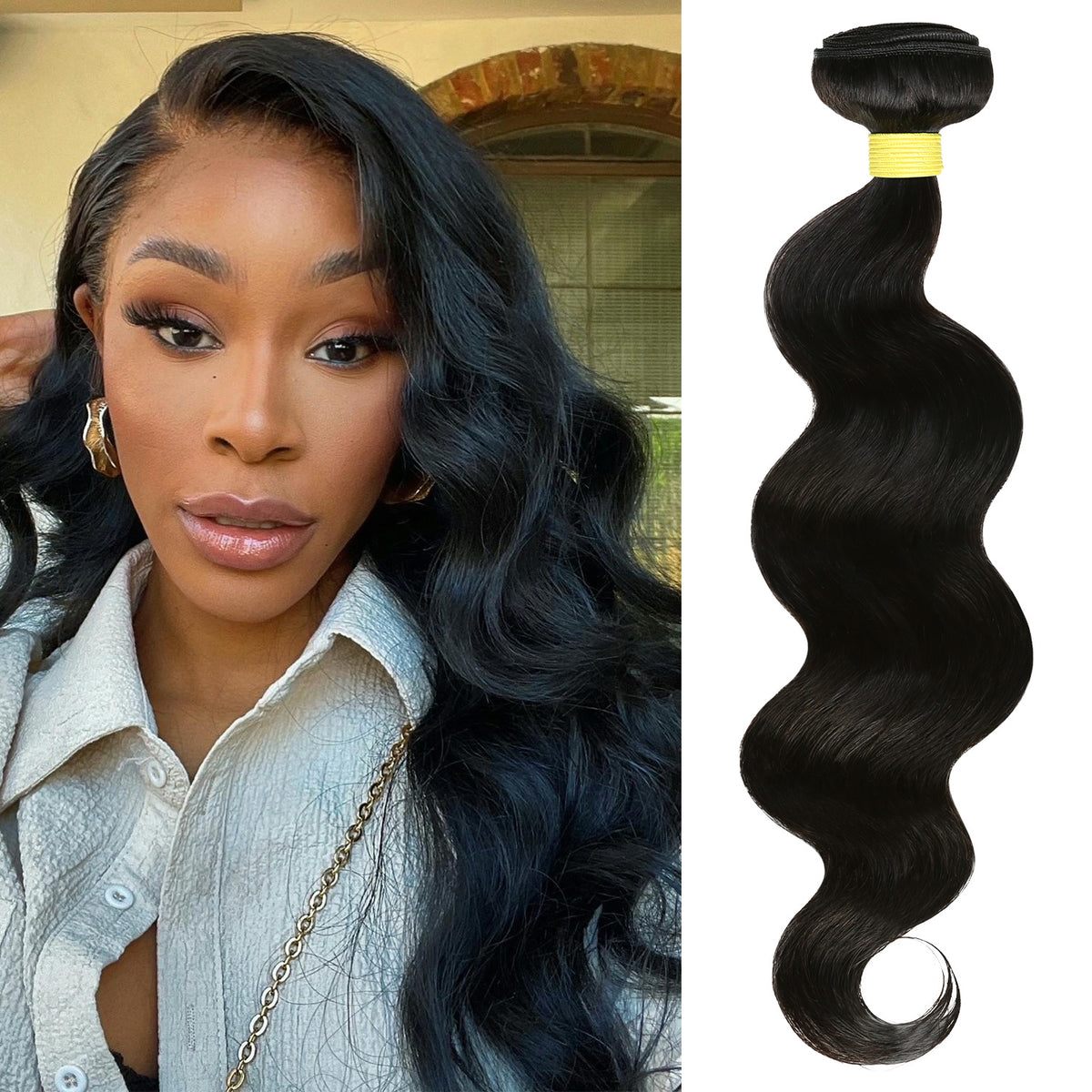 Upscale 100% Virgin Human Hair Unprocessed Bundle Hair Weave Body Wave