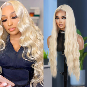  Introducing our 30-inch deep middle part Swiss lace front wig! Made with heat-resistant synthetic fibers, this wig features a gorgeous loose deep wave design, perfect for black women. The deep middle part and Swiss lace front create a natural-looking hairline. Easy to wear and style, this wig is a must-have for a quick style change. Shop now for ultimate style and versatility!