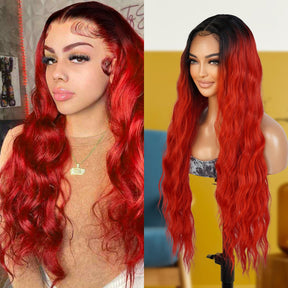  Introducing our 30-inch deep middle part Swiss lace front wig! Made with heat-resistant synthetic fibers, this wig features a gorgeous loose deep wave design, perfect for black women. The deep middle part and Swiss lace front create a natural-looking hairline. Easy to wear and style, this wig is a must-have for a quick style change. Shop now for ultimate style and versatility!