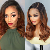 The Stylist Human Hair Blend Pre Plucked 13x6 Invisible HD Lace Frontal Wig Destiny