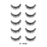 3D Cashmere Eyelashes Value Pack 5 Pairs (CF)