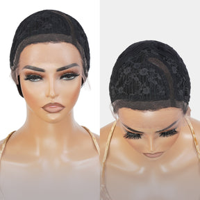 100% Unprocessed Brazilian Virgin Remy Human Hair Lace Front Wig Natural Straight 18"
