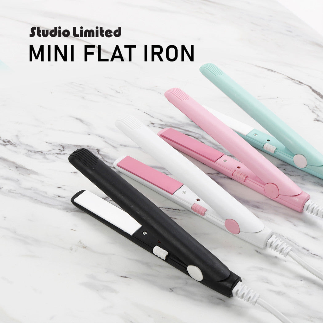 Studio Limited Mini Ceramic Hair Straightener Flat Iron 3/4"