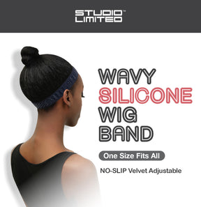 Studio Limited Wavy Silicone Wig Band
