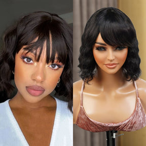 Instant Fab 100% Human Hair Wig Ruby