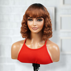 Instant Fab 100% Human Hair Wig Ruby