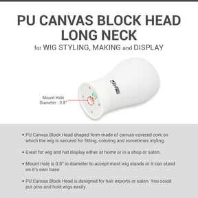 Studio Limited Canvas Block Mannequin Head