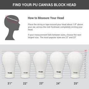 Studio Limited Canvas Block Mannequin Head