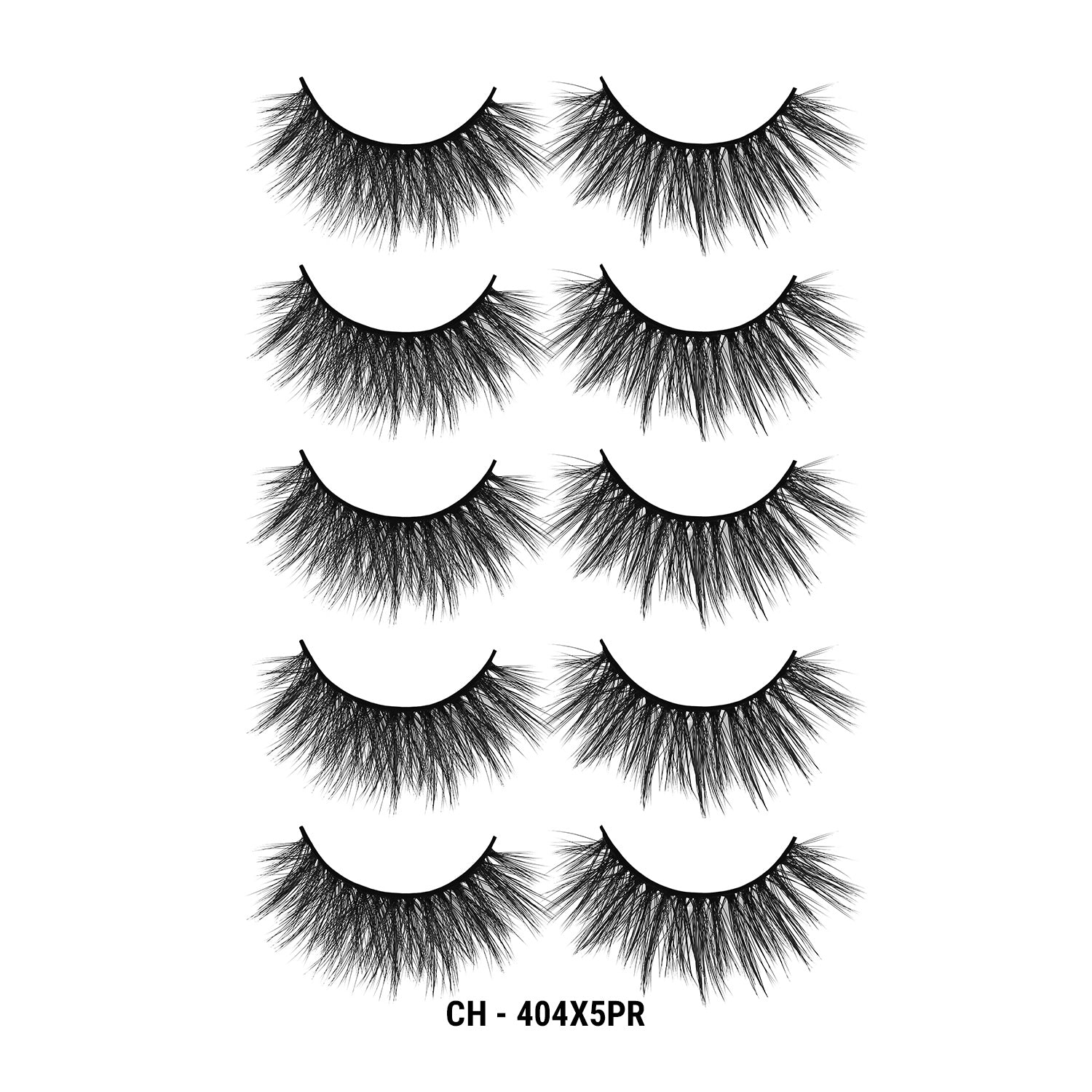 3D Cashmere Eyelashes Value Pack 5 Pairs (CH)