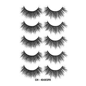 3D Cashmere Eyelashes Value Pack 5 Pairs (CH)