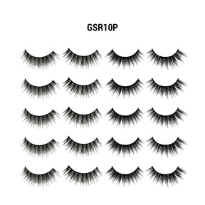 3D Faux Mink Eyelashes Jumbo Pack Mix 10 Pairs